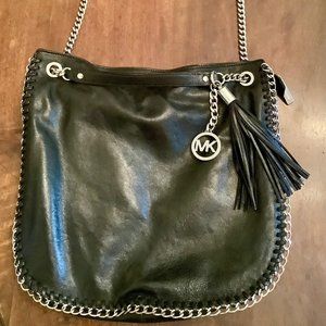 Michael Kors Large Black Leather Woman's Purse